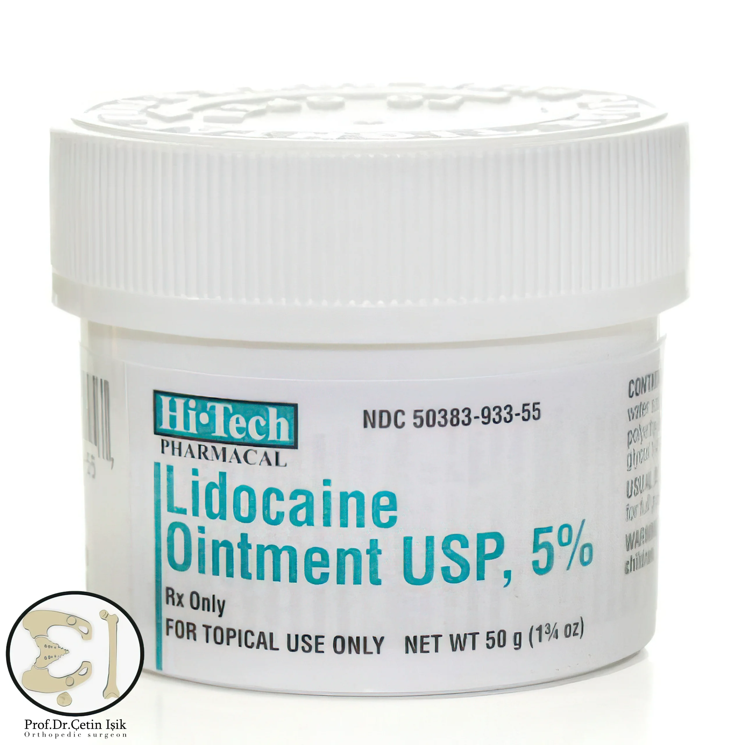 Lidocaine ointment 5% used to relieve joint pain. It cannot be considered the best ointment for arthritis because its effect is limited to pain without treating inflammation
