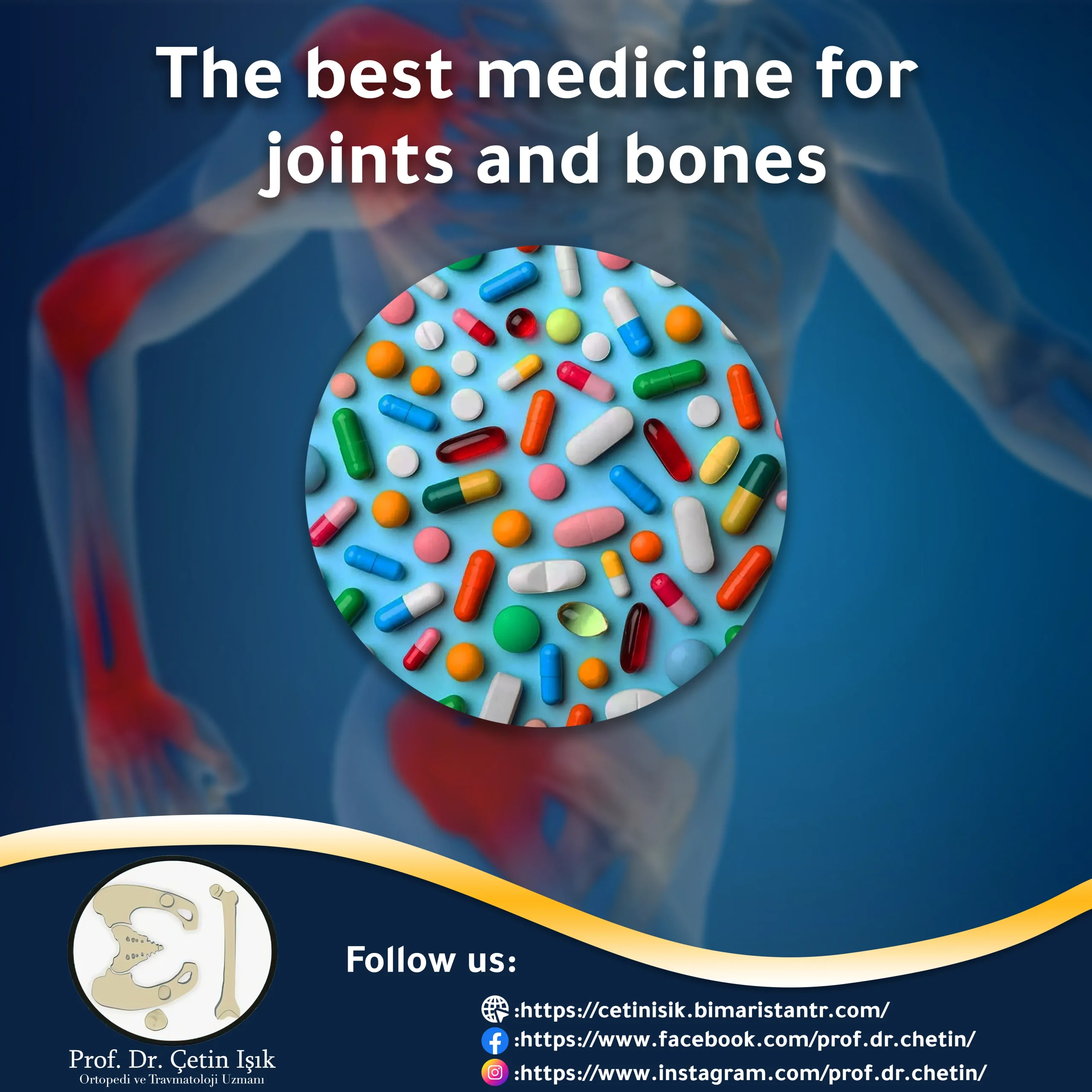 The best medicine for joints and bones discovered by medicine